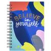 Graphique Hardbound Spiral Journal | Just Be You Design | Premium Paper | Notebook | Diary | Lists | Record Month and Date | Great Gift | 160 Ruled Pages | 6.25” x 8.25”(Creative Life)