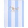 Graphique Medium Vegan Leather Journal, Paris – 6” x 8″, 192 Lined Pages, The Quote “Paris Is Always A Good Idea” Embellished in Gold Foil on the Cover – Perfect for Taking Notes, Lists and More