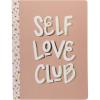 Graphique Meet Me in Paris Dotted Grid Notebook | 120 Pages for Writing | Premium Paper | Journal | Diary | Lists | Project Planner | Notepad | Bookbinding Tape Edge | 7.5” x 9.75”(Self Love Club)