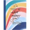 Graphique Meet Me in Paris Dotted Grid Notebook | 120 Pages for Writing | Premium Paper | Journal | Diary | Lists | Project Planner | Notepad | Bookbinding Tape Edge | 7.5” x 9.75”(What Makes You Happy)