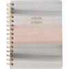 Graphique Vegan Leather Spiral Journal | Manifest Design | Premium Paper | Notebook | Diary | Lists | Record Month and Date | Great Gift | 192 Ruled Pages | 6” x 8”(Calm Watercolor)