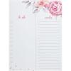 Graphique Vintage Roses To-Do List Notepad – 150 Tear-Away Planner Sheets – Things to Do Memo Writing Pad – Perfect Daily Reminder for School, Office Work, Homework, Projects, and More