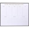 Graphique Weekly To Do Deskpad – Self Care Design – 9.75″ x 8″, 80 Sheets, Themed Pages – Planner for College Students, Business Appointments, Great Gift(Its fine)