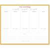 Graphique Weekly To Do Deskpad – Self Care Design – 9.75″ x 8″, 80 Sheets, Themed Pages – Planner for College Students, Business Appointments, Great Gift(Self care)