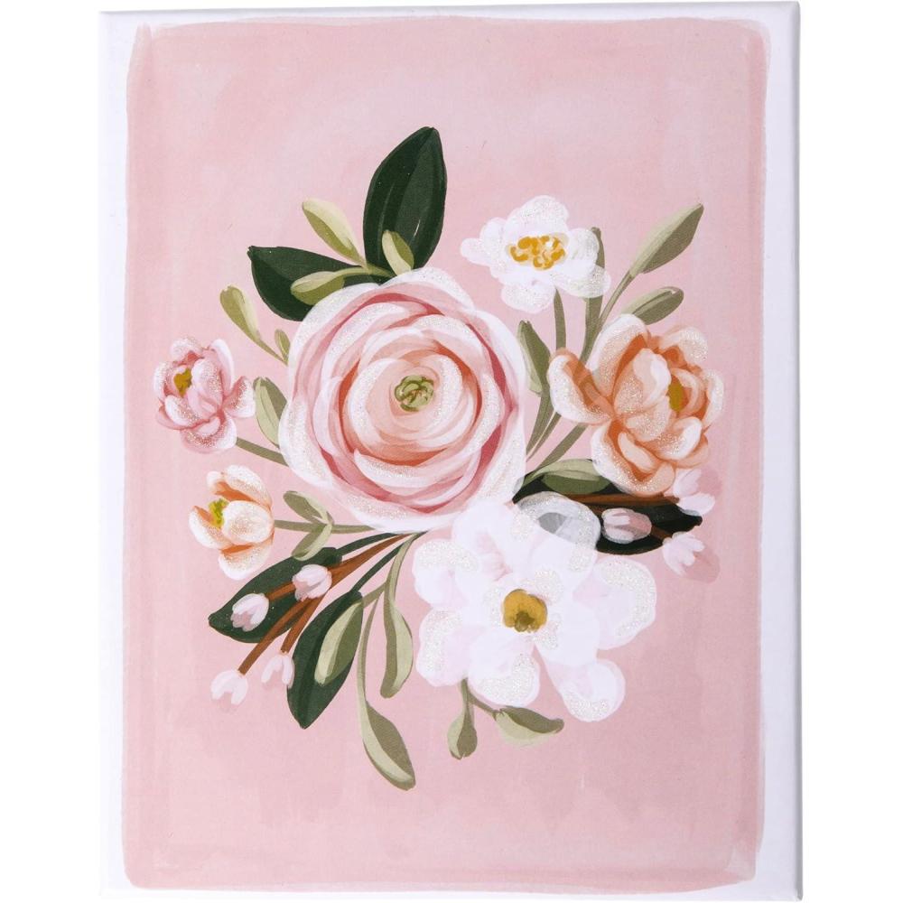 imageGraphique Birthday Assorted Cards  Pack of 20 Blank Cards with Envelopes  Family and Friends  4 Assorted Designs with Holographic Foil Accents  Boxed Set for Personalized Notes  425quot x 6quotFloral