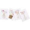 Graphique Birthday Assorted Cards | Pack of 20 Blank Cards with Envelopes | Family and Friends | 4 Assorted Designs with Holographic Foil Accents | Boxed Set for Personalized Notes | 4.25″ x 6″(Blooming Vases)