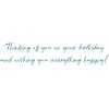 Graphique Butterflies Birthday Card, Family and Friends, Color-Coordinated Envelope, 5″ x 7″(Spring Floral)