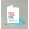 Graphique Surf’s Up Birthday Card, Friend, Brother, Father, Him, Color-Coordinated Envelope, 5″ x 7″(More Candles)