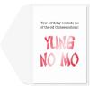 Graphique Surf’s Up Birthday Card, Friend, Brother, Father, Him, Color-Coordinated Envelope, 5″ x 7″(Yung No Mo)