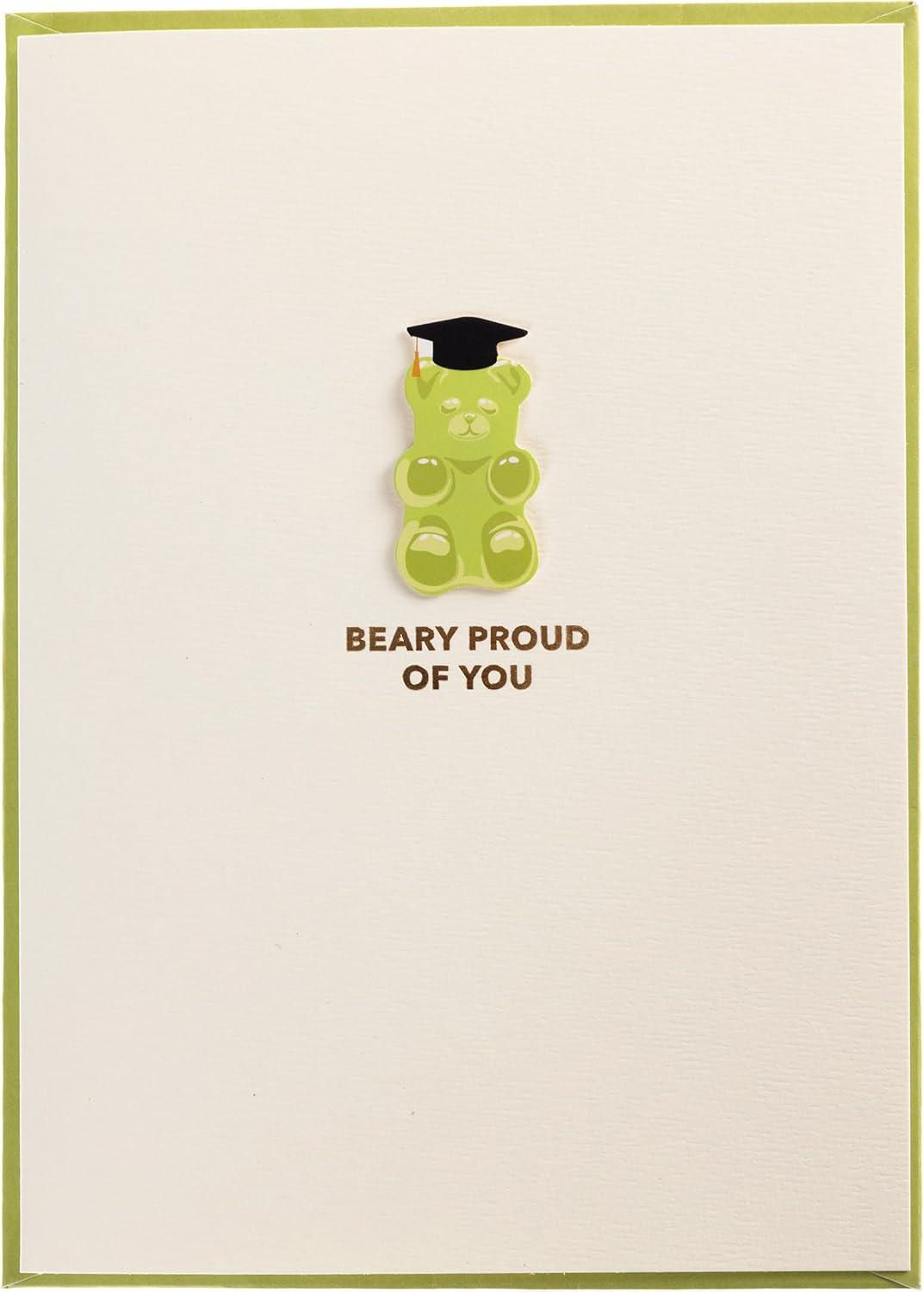 imageGraphique 2025 Grad Handmade Card Graduation Congratulations ColorCoordinated Envelope 5 x 7Beary Proud of You