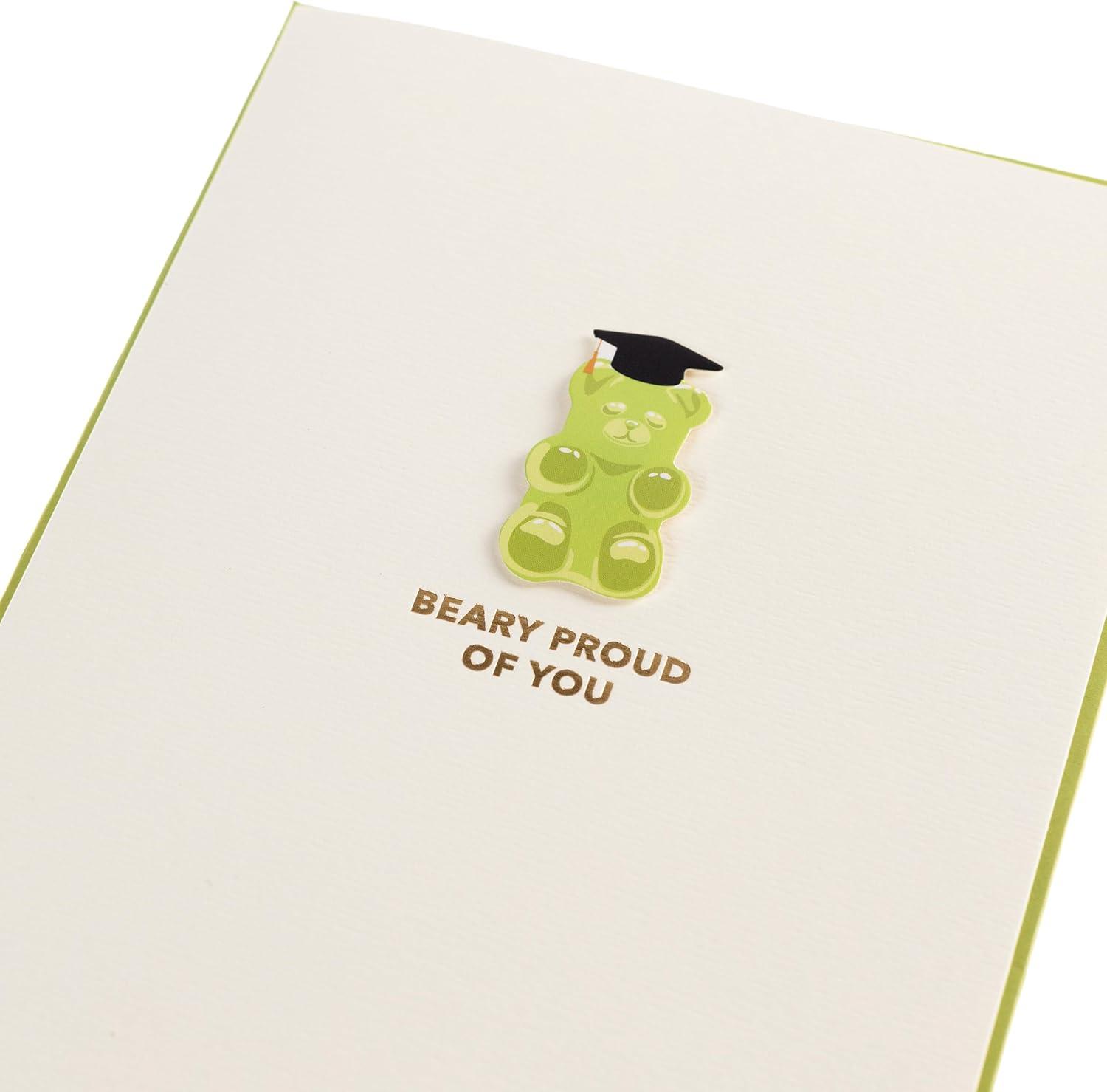 imageGraphique 2025 Grad Handmade Card Graduation Congratulations ColorCoordinated Envelope 5 x 7Beary Proud of You
