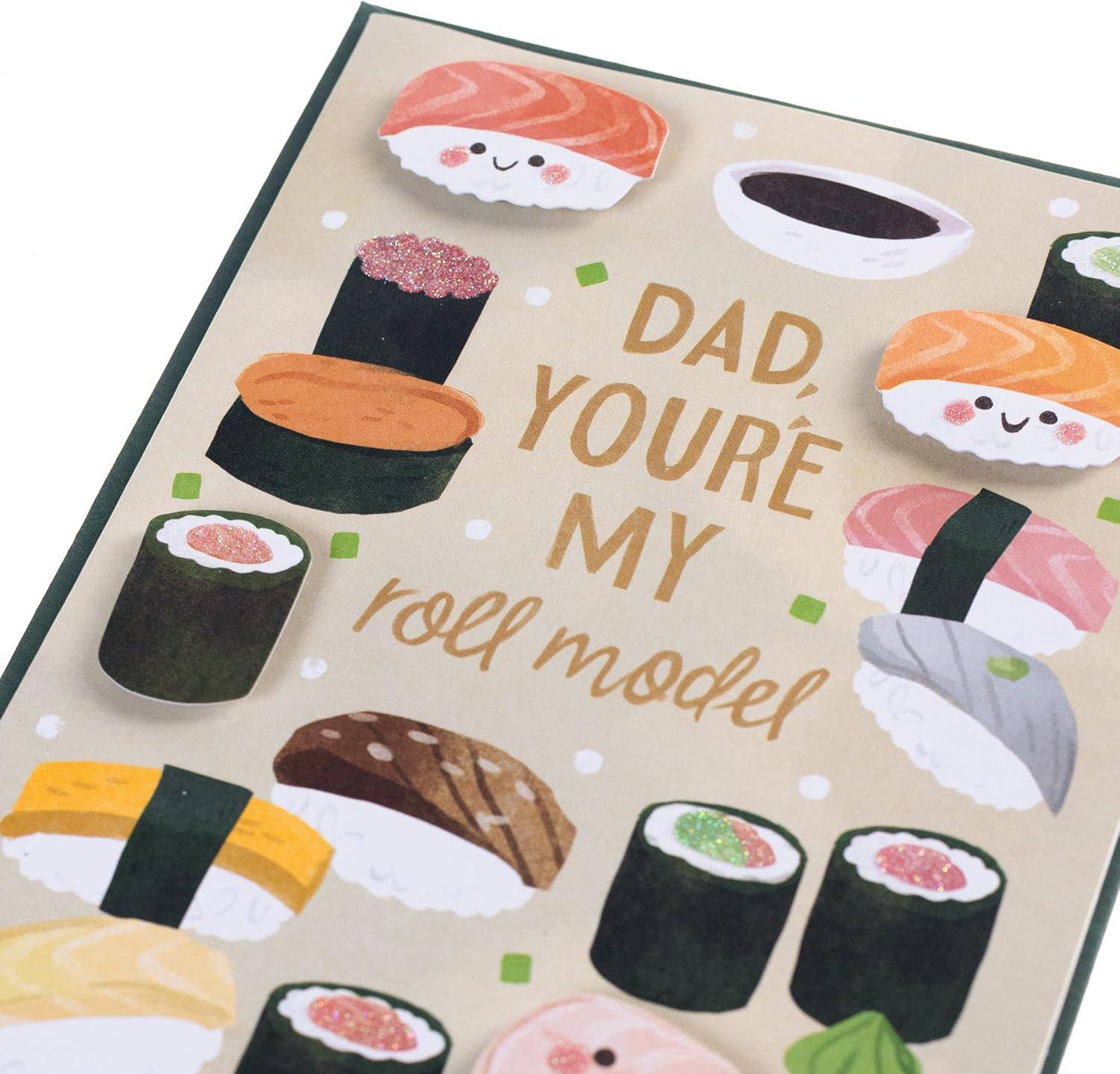 imageGraphique 2025 Grad Handmade Card Graduation Congratulations ColorCoordinated Envelope 5 x 7Sushi Dad