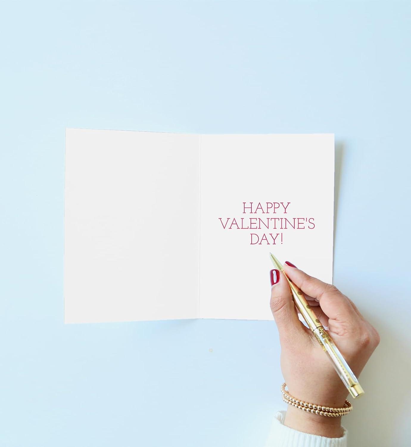 imageGraphique Handmade Valentines Card Pick You Pickle Romantic Love and Cute Greeting Wife Girlfriend Husband Boyfriend Her Him Kid 5 x 7Clucking Love You