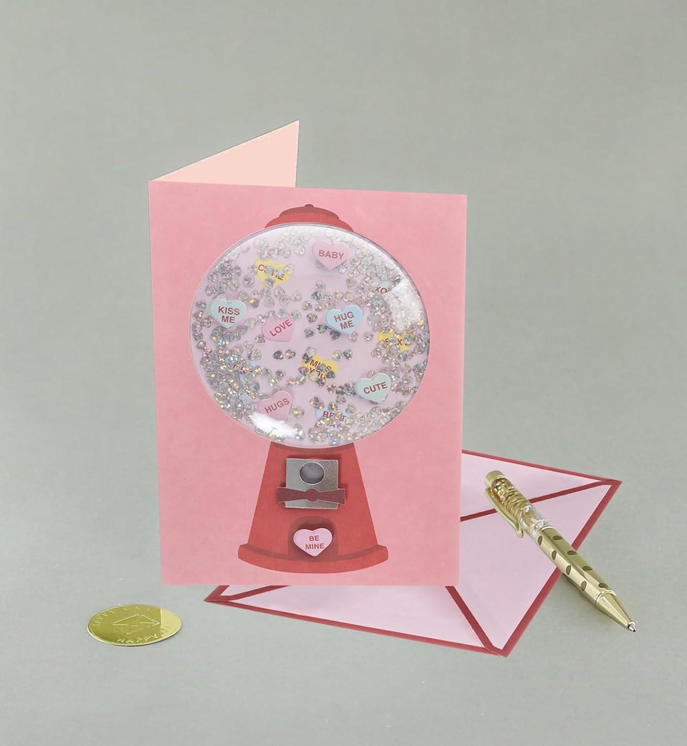 imageGraphique Handmade Valentines Card Pick You Pickle Romantic Love and Cute Greeting Wife Girlfriend Husband Boyfriend Her Him Kid 5 x 7Gumball Machine