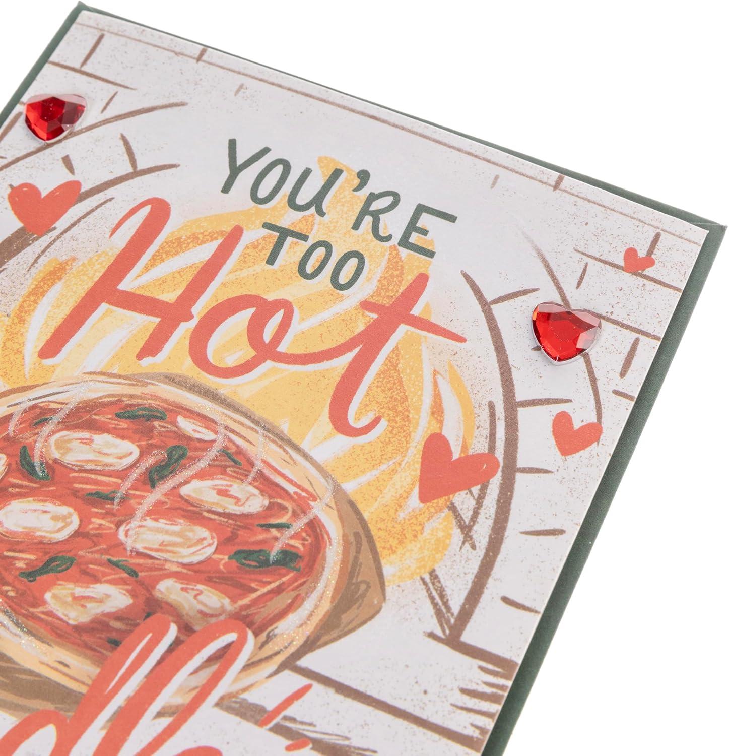 imageGraphique Handmade Valentines Card Pick You Pickle Romantic Love and Cute Greeting Wife Girlfriend Husband Boyfriend Her Him Kid 5 x 7Too Hot to Handle