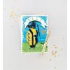Graphique 2025 Grad Handmade Card, Graduation Congratulations, Color-Coordinated Envelope, 5” x 7”(Dad by Par)