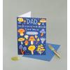 Graphique 2025 Grad Handmade Card, Graduation Congratulations, Color-Coordinated Envelope, 5” x 7”(Mushroom Dad)