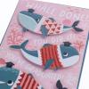 Graphique 2025 Grad Handmade Card, Graduation Congratulations, Color-Coordinated Envelope, 5” x 7”(Whale Done Grad)