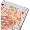 Graphique Handmade Valentine’s Card, Pick You Pickle, Romantic, Love and Cute Greeting, Wife Girlfriend, Husband Boyfriend, Her Him Kid, 5” x 7”(Too Hot to Handle)