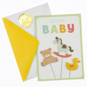 Handcrafted Teacher Appreciation Card with Pencil Design by Graphique(Baby Animals)