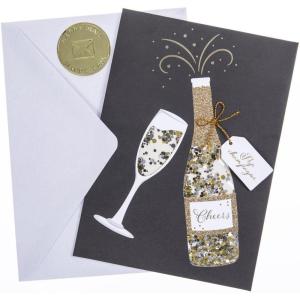 Handcrafted Teacher Appreciation Card with Pencil Design by Graphique(Champagne Shaker)