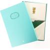 Graphique Sun Designer Cards Luxe Collection, Gold Foil Embossed Stationary Boxed Set, 10 Blank Cards with 11 Envelopes, All Occasion Greetings, 5.25″ x 3.8″(Pineapple)