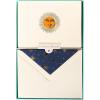 Graphique Sun Designer Cards Luxe Collection, Gold Foil Embossed Stationary Boxed Set, 10 Blank Cards with 11 Envelopes, All Occasion Greetings, 5.25″ x 3.8″(Sun)