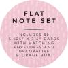 “Graphique Gray Granite Flat Notes – Design Embellished with Gold Foil, 50 Note Cards and Matching Envelopes for Thank You Notes, Invitations, Gifts and More, 5.625″” x 3.5″”” (NT1333MB)(Girl Boss)