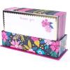 “Graphique Gray Granite Flat Notes – Design Embellished with Gold Foil, 50 Note Cards and Matching Envelopes for Thank You Notes, Invitations, Gifts and More, 5.625″” x 3.5″”” (NT1333MB)(Navy Floral)