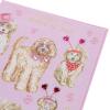 Graphique Handmade Valentine’s Day Card | Romantic and Cute | Him, Her, Kid | Color-Coordinated Envelope | 5″ x 7″… (Bear Heart)(Doodles!)