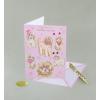 Graphique Handmade Valentine’s Day Card | Romantic and Cute | Him, Her, Kid | Color-Coordinated Envelope | 5″ x 7″… (Bear Heart)(Doodles!)