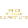 Graphique Pink Shaker Mother’s Day Handmade Card, Color-Coordinated Envelope, 5” x 7”(Best Dog Mom)