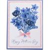 Graphique Pink Shaker Mother’s Day Handmade Card, Color-Coordinated Envelope, 5” x 7”(Bouquet)
