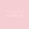 Graphique Pink Shaker Mother’s Day Handmade Card, Color-Coordinated Envelope, 5” x 7”(Flag and Floral)