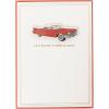 Graphique Pink Shaker Mother’s Day Handmade Card, Color-Coordinated Envelope, 5” x 7”(True)