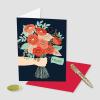 Graphique Pretty As a Flower | Blank Inside | Show Appreciation | Fashionable and Fun | Glitter Accents | Family and Friends | Color-Coordinated Envelope | 5″ x 7″ (Single Card)(A Bouquet For You)