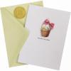 Graphique Easter Basket Handmade Card, Holiday Greeting, Color-Coordinated Envelope, 5” x 7”(Easter Basket)