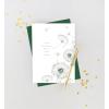Graphique Cherry Blossom Sunset Sympathy Card, Condolence and Bereavement, Thinking of You, Grief and Loss, Family and Friends, Color-Coordinated Envelope, 5″ x 7″(Dandelions)