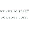 Graphique Cherry Blossom Sunset Sympathy Card, Condolence and Bereavement, Thinking of You, Grief and Loss, Family and Friends, Color-Coordinated Envelope, 5″ x 7″(Dandelions)