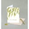 Graphique Cherry Blossom Sunset Sympathy Card, Condolence and Bereavement, Thinking of You, Grief and Loss, Family and Friends, Color-Coordinated Envelope, 5″ x 7″(In Our Thoughts)