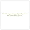 Graphique Cherry Blossom Sunset Sympathy Card, Condolence and Bereavement, Thinking of You, Grief and Loss, Family and Friends, Color-Coordinated Envelope, 5″ x 7″(In Our Thoughts)