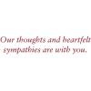 Graphique Cherry Blossom Sunset Sympathy Card, Condolence and Bereavement, Thinking of You, Grief and Loss, Family and Friends, Color-Coordinated Envelope, 5″ x 7″(Cherry Blossom)