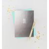 Graphique Four Leaf Clover Handmade Card | Irish Luck | St. Patrick’s Day Greeting | Blank Inside | Color-Coordinated Envelope | 5″ x 7″(Miss Your Face)