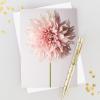 Graphique Four Leaf Clover Handmade Card | Irish Luck | St. Patrick’s Day Greeting | Blank Inside | Color-Coordinated Envelope | 5″ x 7″(Pretty As a Flower)