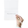 Graphique Four Leaf Clover Handmade Card | Irish Luck | St. Patrick’s Day Greeting | Blank Inside | Color-Coordinated Envelope | 5″ x 7″(So Many Ways To Say)