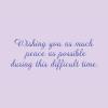 Graphique Wildflowers Sympathy Card, Condolence and Bereavement, Thinking of You, Grief and Loss, Family and Friends, Color-Coordinated Envelope, 5″ x 7″