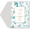Graphique Cherry Blossom Sunset Sympathy Card, Condolence and Bereavement, Thinking of You, Grief and Loss, Family and Friends, Color-Coordinated Envelope, 5″ x 7″(Comfort and Peace)