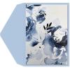 Graphique Cherry Blossom Sunset Sympathy Card, Condolence and Bereavement, Thinking of You, Grief and Loss, Family and Friends, Color-Coordinated Envelope, 5″ x 7″(Deepest Sympathy Watercolor)