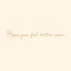 Graphique Balloon Get Well Card, Feel Better Soon, Recovery, Family and Friends, Color-Coordinated Envelope, 5″ x 7″(Daisy Get Well Soon)