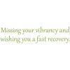 Graphique Balloon Get Well Card, Feel Better Soon, Recovery, Family and Friends, Color-Coordinated Envelope, 5″ x 7″(Floral Watercolor)